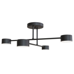 Lampa sufitowa HALO 4 BLACK 1355/4 EMIBIG