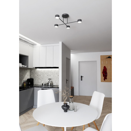 Lampa sufitowa HALO 4 BLACK 1355/4 EMIBIG