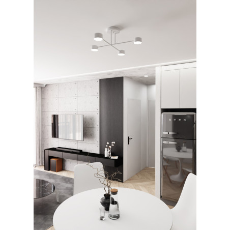 Lampa sufitowa HALO 4 WHITE 1356/4 EMIBIG