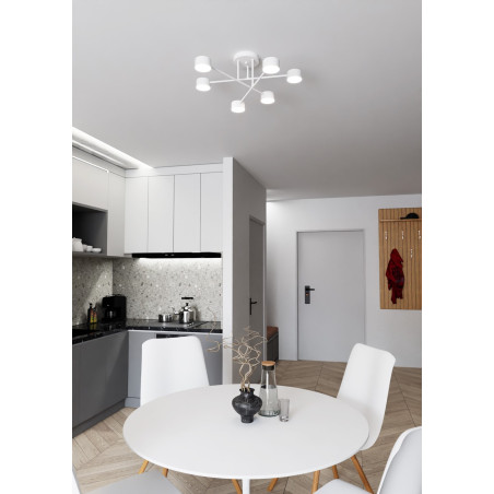 Lampa sufitowa HALO 6 WHITE 1356/6 EMIBIG