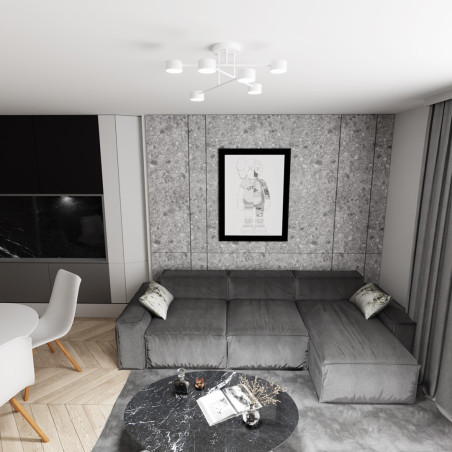 Lampa sufitowa HALO 6 WHITE 1356/6 EMIBIG