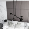 Lampa wisząca MODUS 4 BLACK 1339/4 EMIBIG