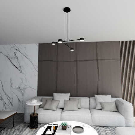 Lampa wisząca MODUS 4 BLACK 1339/4 EMIBIG