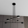 Lampa wisząca MODUS 6 BLACK 1339/6 EMIBIG