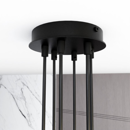 Lampa wisząca MODUS 6 BLACK 1339/6 EMIBIG