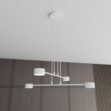 Lampa wisząca MODUS 4 WHITE 1340/4 EMIBIG