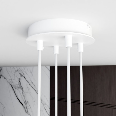 Lampa wisząca MODUS 4 WHITE 1340/4 EMIBIG
