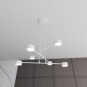 Lampa wisząca MODUS 6 WHITE 1340/6 EMIBIG