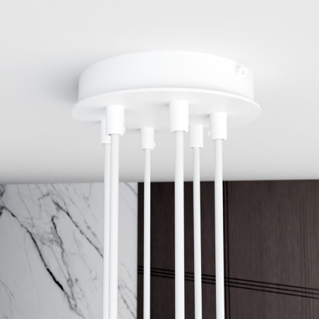 Lampa wisząca MODUS 6 WHITE 1340/6 EMIBIG