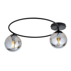 Lampa sufitowa  SOPRA 2 BL GRAFIT 1256/2 EMIBIG