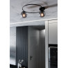 Lampa sufitowa  SOPRA 2 BL GRAFIT 1256/2 EMIBIG