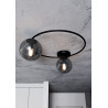 Lampa sufitowa  SOPRA 2 BL GRAFIT 1256/2 EMIBIG