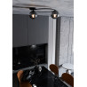 Lampa sufitowa  SOPRA 2 BL GRAFIT 1256/2 EMIBIG