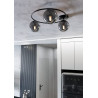 Lampa sufitowa  SOPRA 3 BL GRAFIT 1256/3 EMIBIG