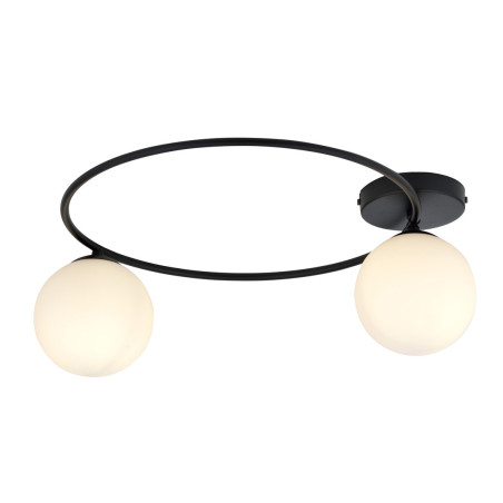 Lampa sufitowa  SOPRA 2 BL OPAL 1257/2 EMIBIG