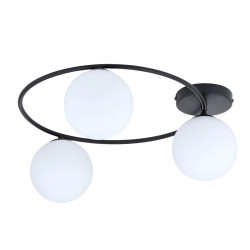 Lampa sufitowa  SOPRA 3 BL OPAL 1257/3 EMIBIG