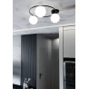 Lampa sufitowa  SOPRA 3 BL OPAL 1257/3 EMIBIG