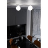 Lampa sufitowa  SOPRA 2 WH OPAL 1258/2 EMIBIG