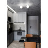 Lampa sufitowa  SOPRA 2 WH OPAL 1258/2 EMIBIG