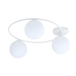 Lampa sufitowa  SOPRA 3 WH OPAL 1258/3 EMIBIG