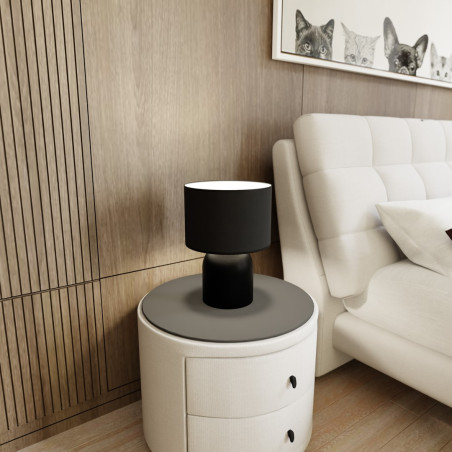Lampka biurkowa ASPEN LN1 BLACK/WHITE 1322/LN1 EMIBIG