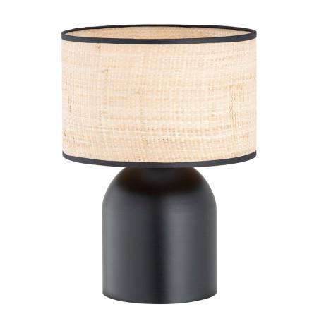 Lampka biurkowa ASPEN LN1 BLACK/RATTAN 1324/LN1 EMIBIG