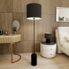 Lampa podłogowa ASPEN LP1 BLACK/WHITE 1322/LP1 EMIBIG