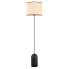 Lampa podłogowa ASPEN LP1 BLACK/RATTAN 1324/LP1 EMIBIG