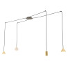 Lampa wisząca FUJI 4 GOLD 1350/4 EMIBIG