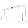 Lampa wisząca FUJI 6 GOLD 1350/6 EMIBIG