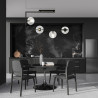 Lampa sufitowa SOMA 4 BL TRANSPARENT 1289/4 EMIBIG