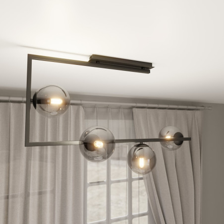 Lampa sufitowa SOMA 4 BL GRAFIT 1290/4 EMIBIG