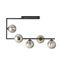 Lampa sufitowa SOMA 5 BL GRAFIT 1290/5 EMIBIG