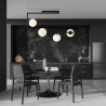 Lampa sufitowa SOMA 4 BL OPAL 1291/4 EMIBIG