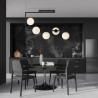 Lampa sufitowa SOMA 5 BL OPAL 1291/5 EMIBIG