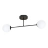 Lampa sufitowa  ROMA 2 BL OPAL 1232/2 EMIBIG