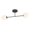 Lampa sufitowa  ROMA 2 BL OPAL 1232/2 EMIBIG
