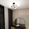 Lampa sufitowa  ROMA 4 BL OPAL 1232/4 EMIBIG