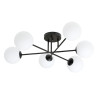 Lampa sufitowa  ROMA 6 BL OPAL 1232/6 EMIBIG