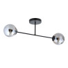 Lampa sufitowa  ROMA 2 BL GRAFIT 1245/2 EMIBIG