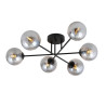 Lampa sufitowa  ROMA 6 BL GRAFIT 1245/6 EMIBIG