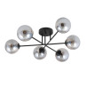 Lampa sufitowa  ROMA 6 BL GRAFIT 1245/6 EMIBIG