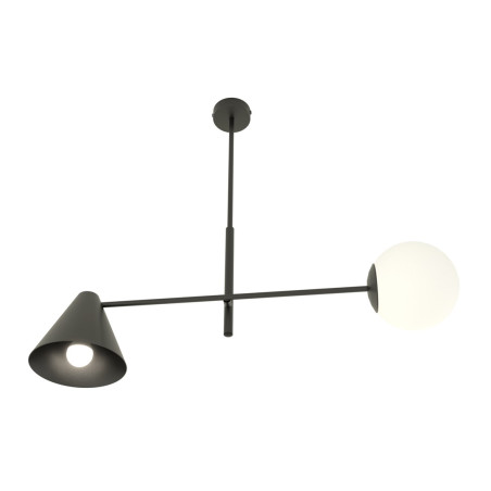 Żyrandol HERMES 2 BLACK 1347/2 EMIBIG