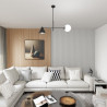 Żyrandol HERMES 2 BLACK 1347/2 EMIBIG