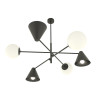 Żyrandol HERMES 6 BLACK 1347/6 EMIBIG