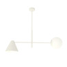 Żyrandol HERMES 2 WHITE 1348/2 EMIBIG