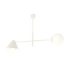 Żyrandol HERMES 2 WHITE 1348/2 EMIBIG