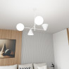 Żyrandol HERMES 4 WHITE 1348/4 EMIBIG