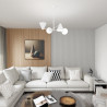 Żyrandol HERMES 4 WHITE 1348/4 EMIBIG