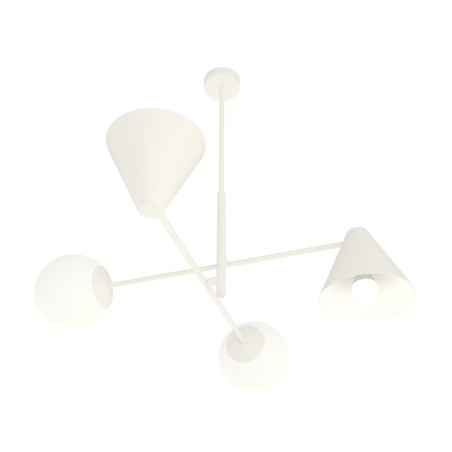 Żyrandol HERMES 4 WHITE 1348/4 EMIBIG